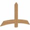 Ekena Millwork Bellingham Timber Gable Bracket, Western Red Cedar, 60"W x 32"H x 1 1/2"D x 5 1/2"F, 13/12 Pitch GBW060X32X0206BEL00SWR - alternate 3